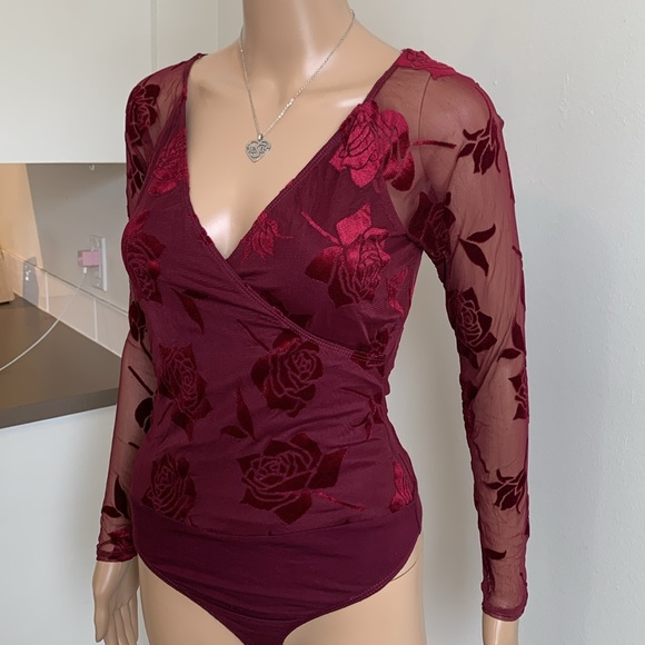 Leith floral bodysuit size :XS - Picture 6 of 8